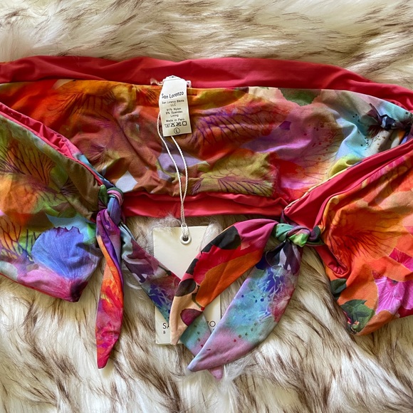 NWT San Lorenzo Bikini Top // Punta Cana // L - Picture 2 of 4
